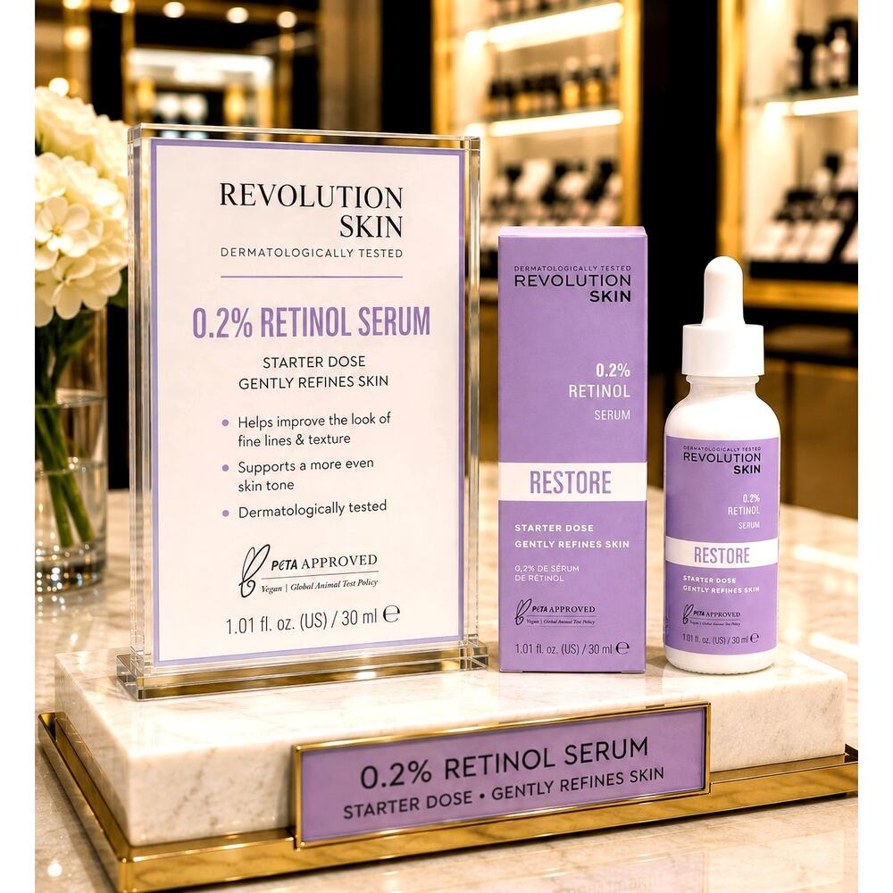 Revolution Restore 0.2% Retinol Serum Starter Dose 30ml